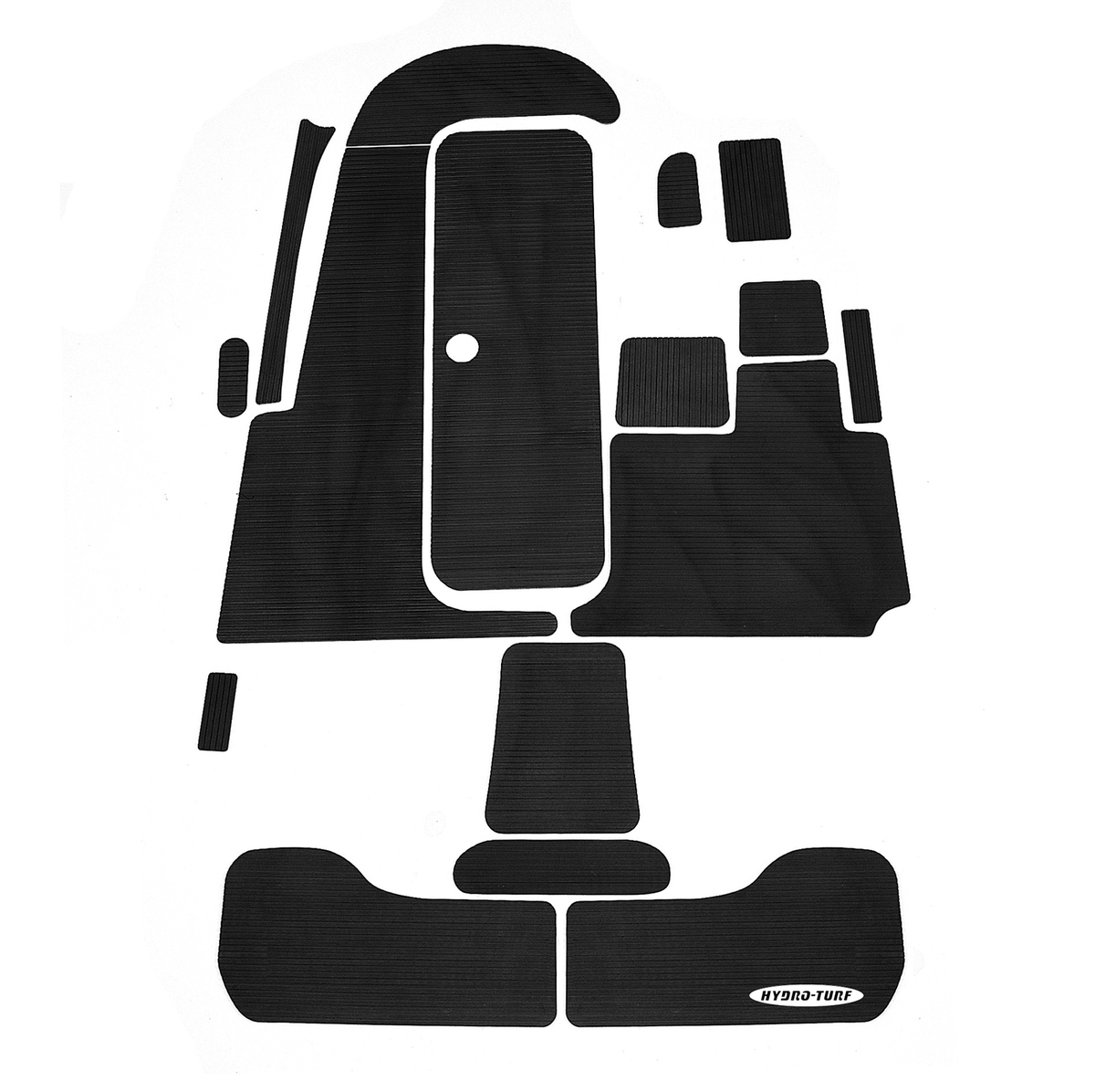 Sea-Doo Speedster 1994-1995 complete mat kit for Jet Ski deck, replacement traction mats