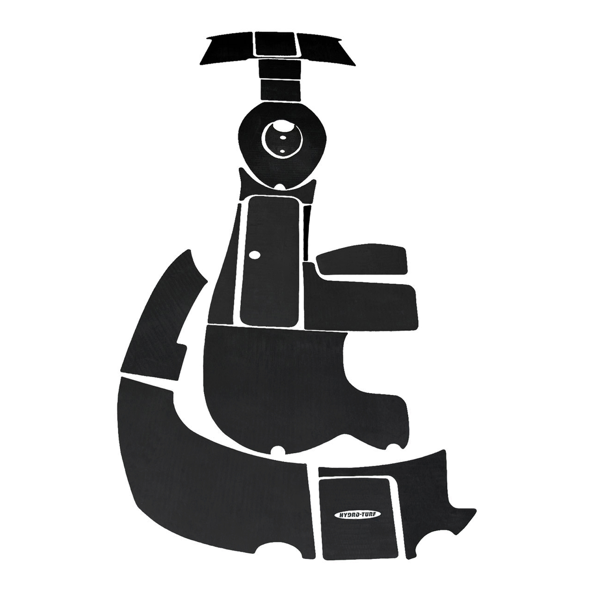 Complete mat kit for Sea-Doo Islandia 2000-2005 Jet Ski decking replacement mat set