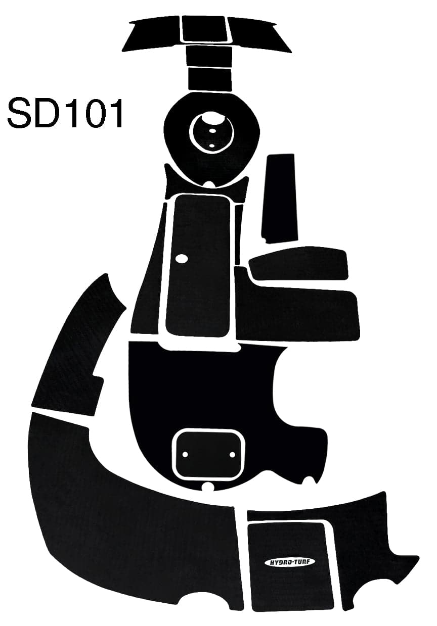Complete mat kit for Sea-Doo Islandia SE (2006–2010) Jet Ski deck traction pads
