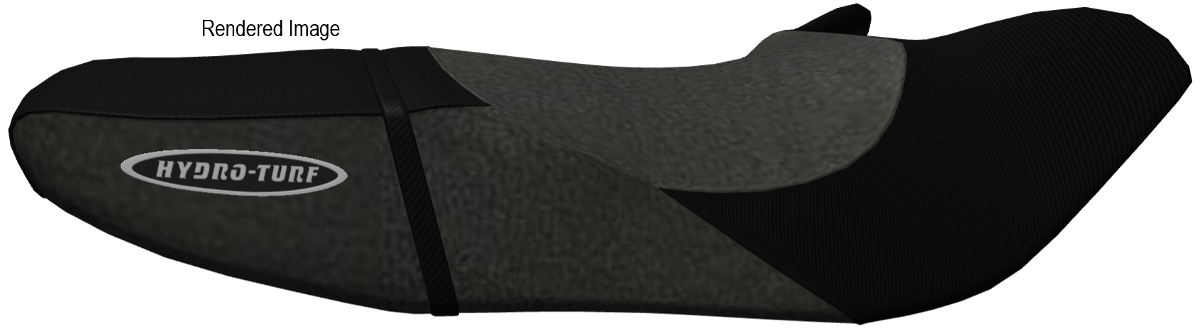 Hydro-Turf seat cover and handlebar cover for Kawasaki Ultra 150 / 130 DI Jet Ski, textured traction material