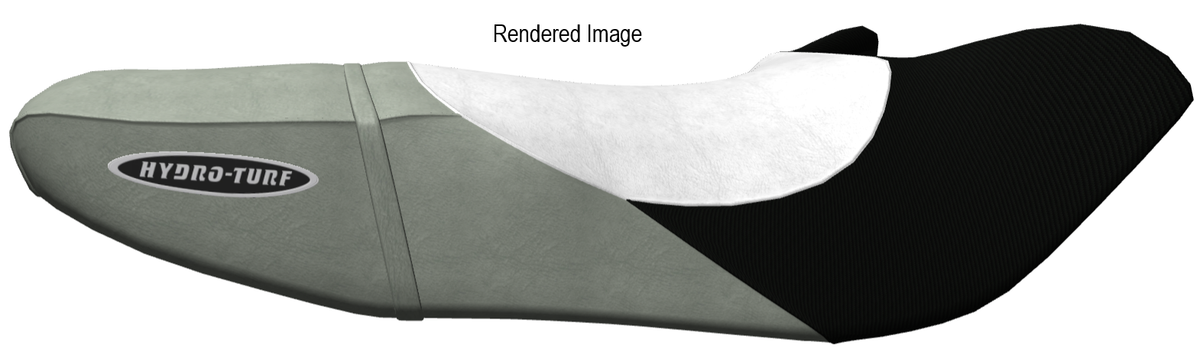 Hydro-Turf seat cover and handlebar cover for Kawasaki Ultra 150 / 130 DI Jet Ski, textured traction material