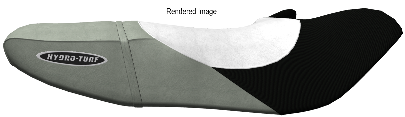 Hydro-Turf seat cover and handlebar cover for Kawasaki Ultra 150 / 130 DI Jet Ski, textured traction material