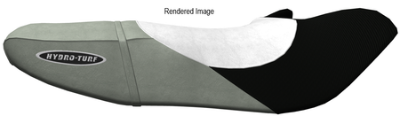 Hydro-Turf seat cover and handlebar cover for Kawasaki Ultra 150 / 130 DI Jet Ski, textured traction material