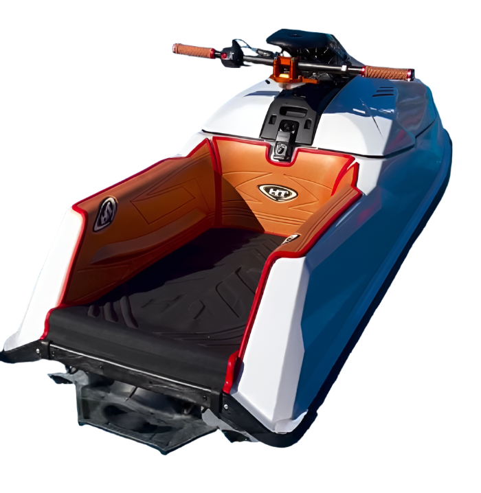 SuperJet (21-25) Jet Ski with side lifters installed