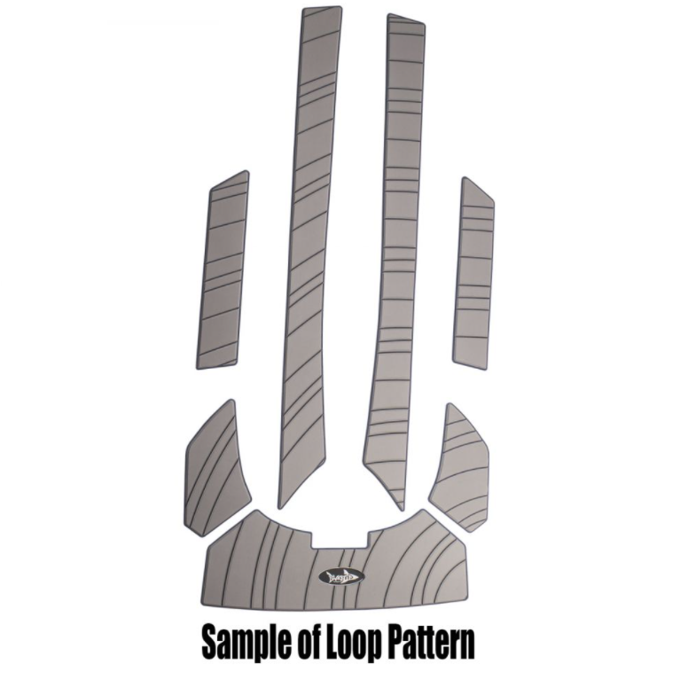 1998-2000 Sportster 1800 jet boat exterior mat kit, Jet Ski compatible