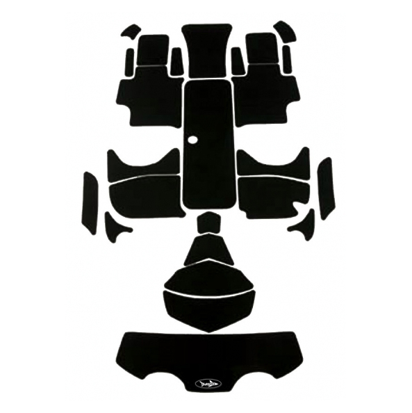 2000-04 Speedster jet boat complete mat kit for deck traction, includes Jet Ski mat set for easy replacement