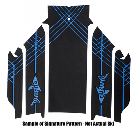 Traction mats for Polaris 2002-2004 Octane Jet Ski, without rail caps