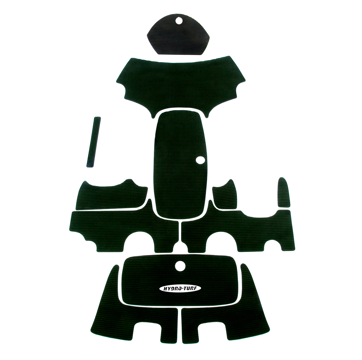 Complete mat kit for Yamaha WaveRunner Exciter Jet Ski, includes matching traction pads for deck coverage