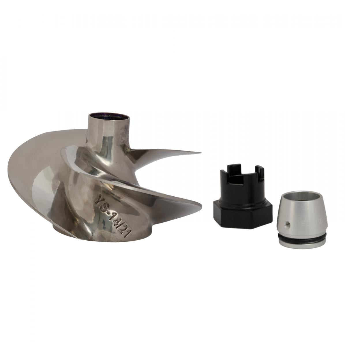 Impeller for Yamaha YS-DF-14/21 Dynafly Series; compatible with Kawasaki, Sea-Doo, WaveRunner, and Jet Ski models
