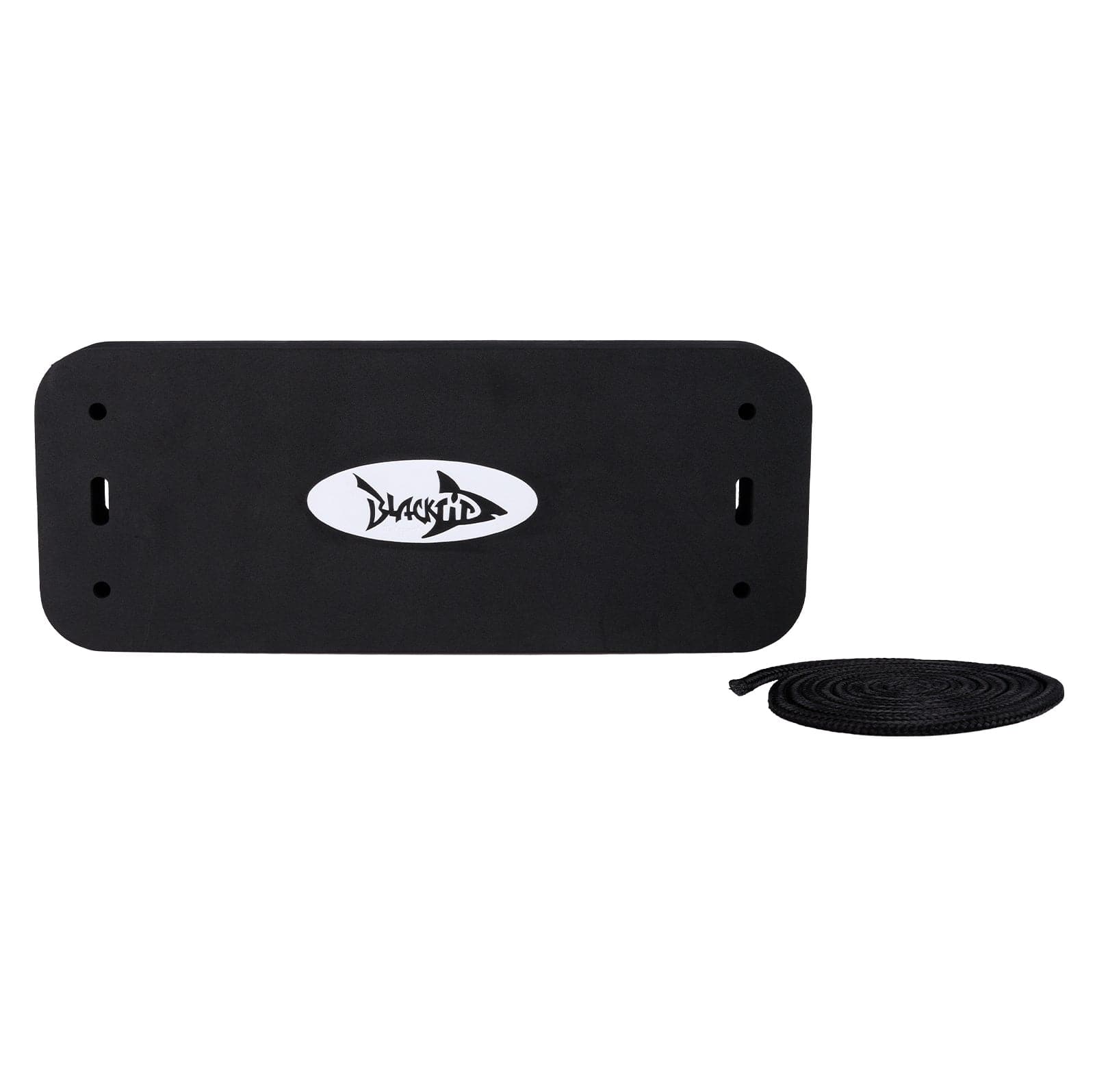 SBT BlackTip Jetsports PWC/JetBoat bumper, black 50mm 19.5x7.5x2 in, includes rope for Jet Ski
