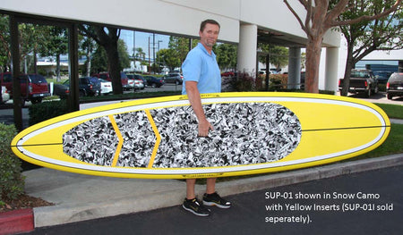 Stand up paddle board traction mat pad for added grip on deck, also suitable for Jet Ski use